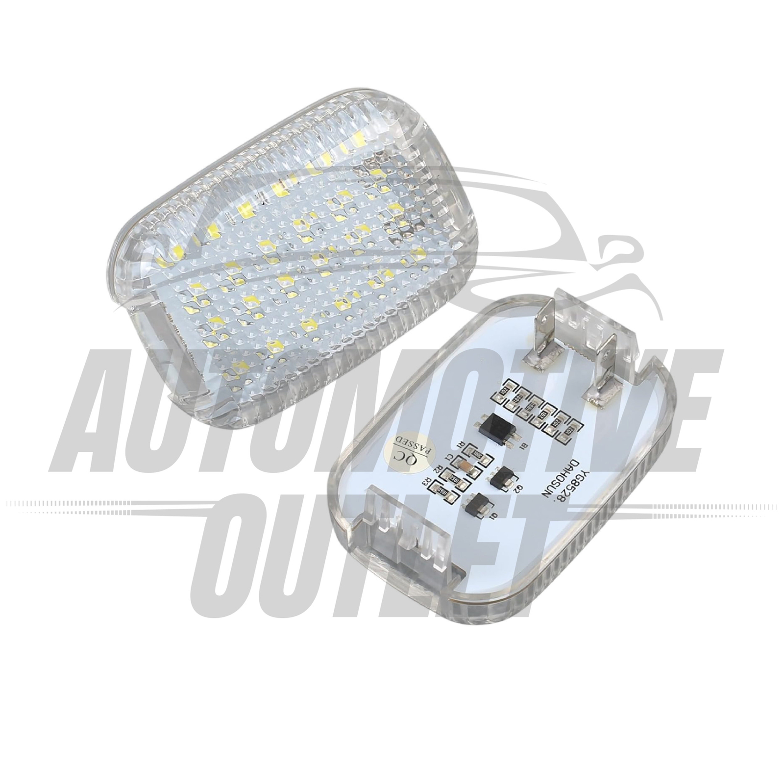 2x LED INTERIOR DOME LIGHT LOAD SPACE AREA FOR FORD TRANSIT CUSTOM COURIER 2013+ 3