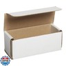 Aviditi White Corrugated Cardboard Mailing Boxes, 5