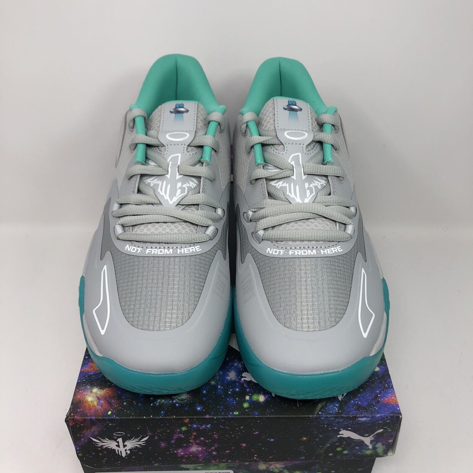 Pre-owned Puma Mb.01 Mb01 - Ufo Aqua Green - Lamelo Ball 377675-02 - Size 12 - Ships Fast