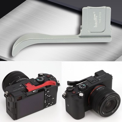 Haoge THB-A7CB Metal Thumbs Up Grip Add-on Rest Black for Sony a7cii Alpha A7C2