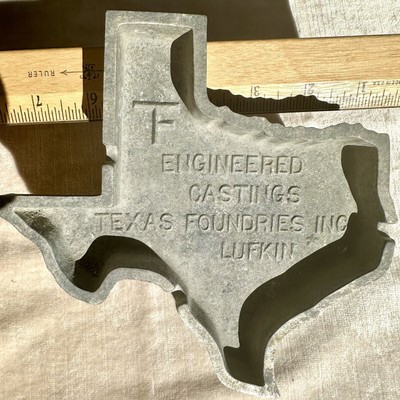 Texas Foundry Inc Engineered Castings Lufkin, Texas Aluminum Ashtray Award