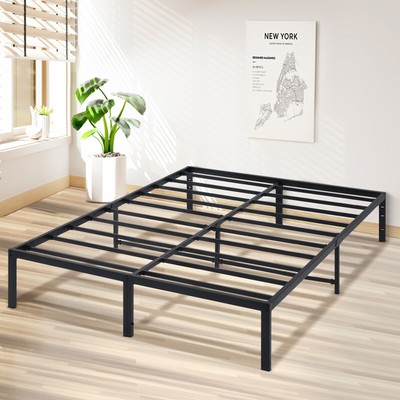 No Box Spring Needed 14 Inch Platform Bed Foundation Anti Slip