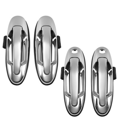 Exterior Door Handle for Land Cruiser 4.7L 1998-2007 69230-60071 Silver Plastic