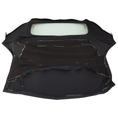 Black Folding Roof for Audi TT TTS Quattro 2008-2013 8J7871035A2Y5 PVC Glass