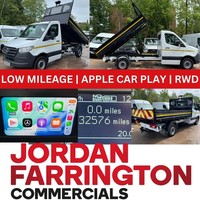 2022 MERCEDES BENZ SPRINTER 315 CDI SINGLE CAB MWB TIPPER LOW MILES*FSH*1 OWNER