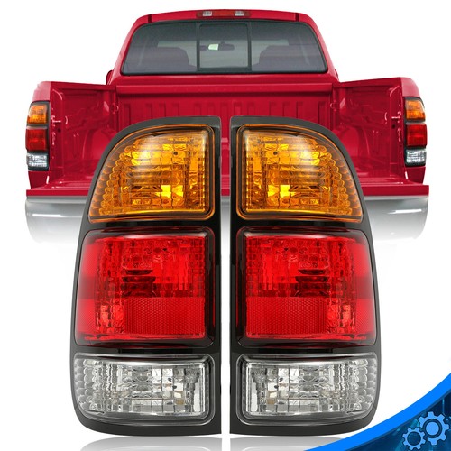 Для Toyota Tundra 2000-2006 Пикап, задние фонари, комплект стоп-сигналов с лампочками