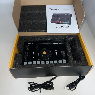 MAONO Streaming Audio Mixer, Audio Interface  ,Gaming MaonoCaster AMC2 NEO
