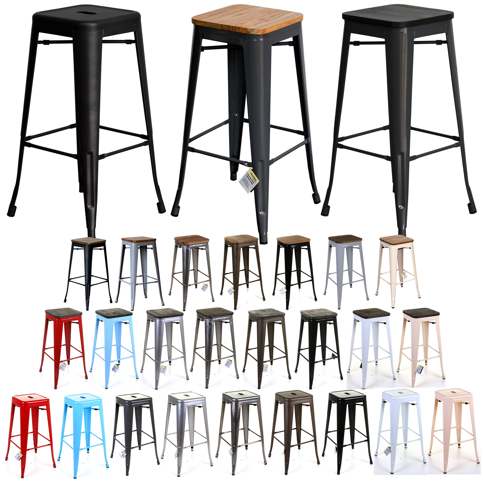 トリックス TOLIX Hスツール H-Stool | スツール H ヴィンテージ
