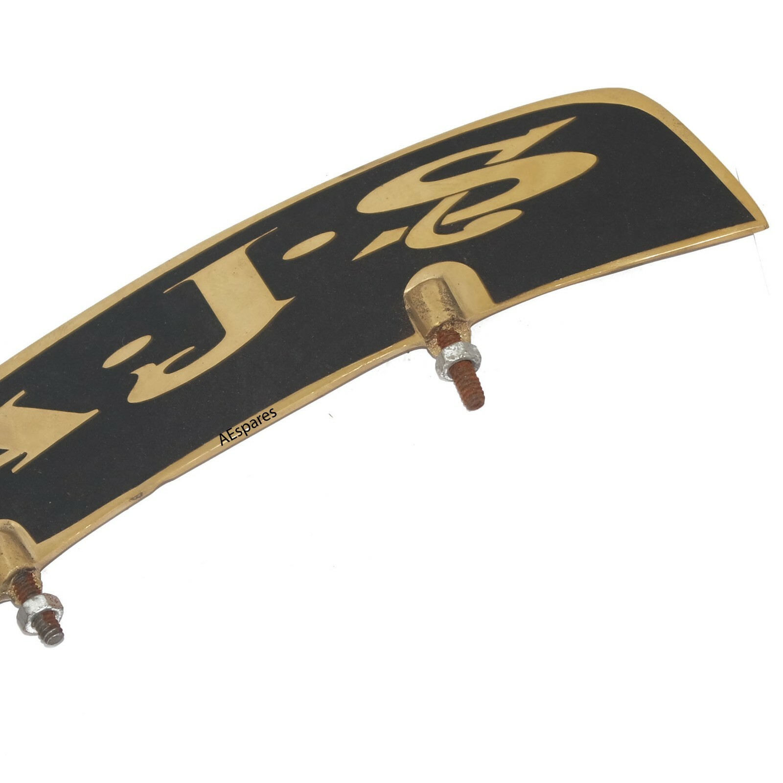Front Mudguard Number Plate Brass For AJS Motorcycle 