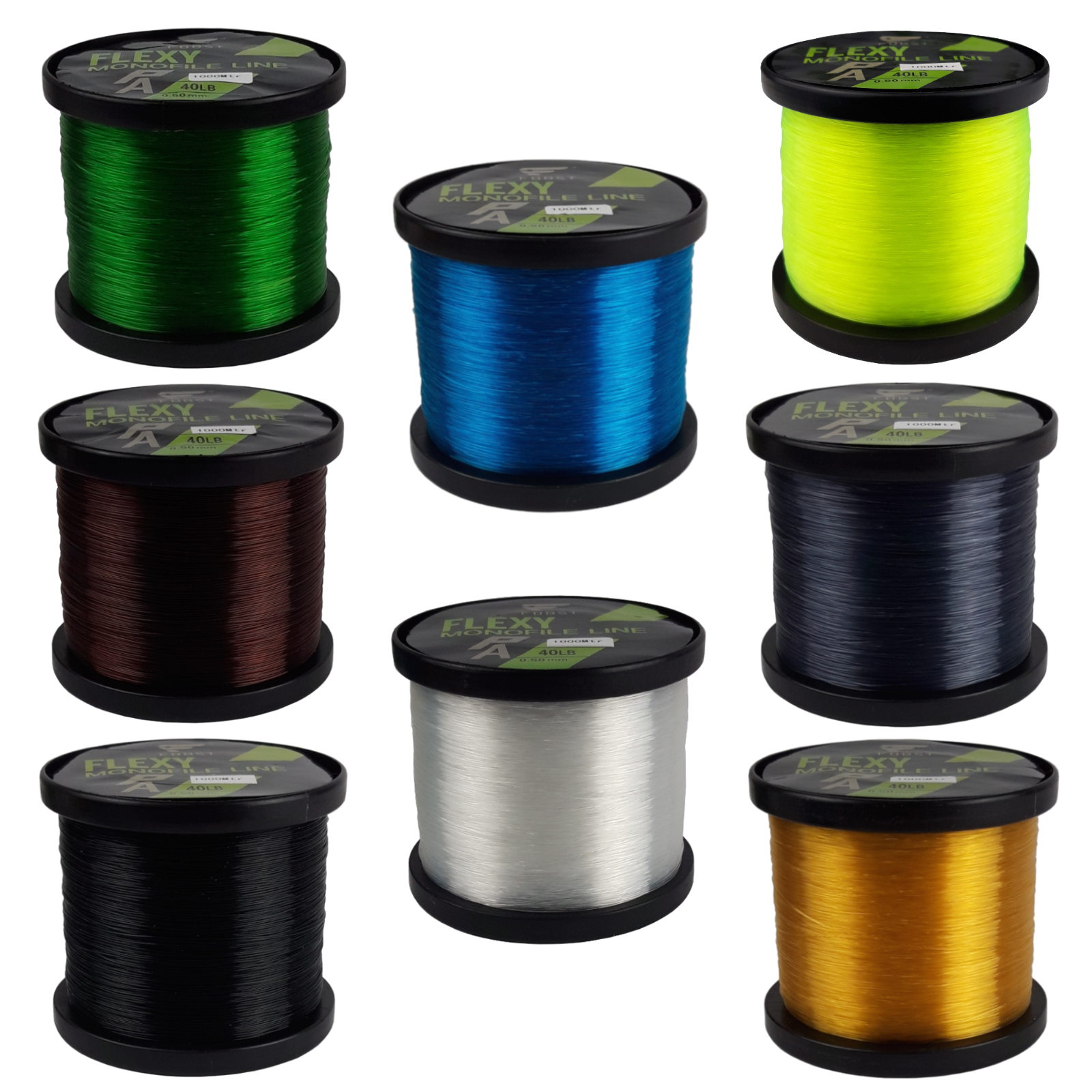 MONOFILE ANGELSCHNUR Premium Ultra Strong 500/1000m Angel Sehne  Ø 0,15-0,70mm 