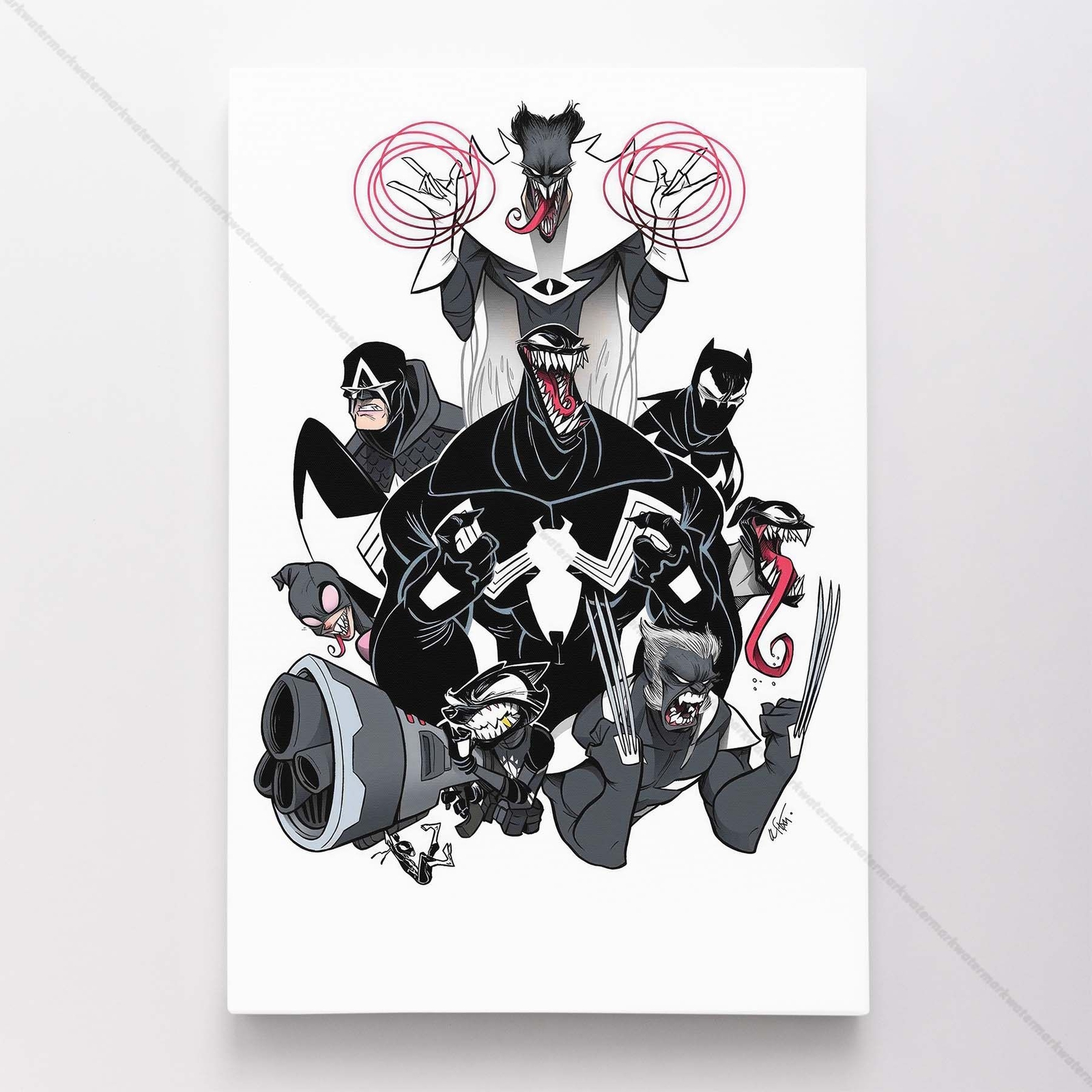 Venom Venomverse Poster Canvas Vol 1 #1 Marvel Comic Book Cover Art Print