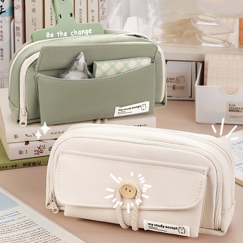 4-layer Japanese Pencil Case, Large Capacity Pencil Case, Stationery Box Pen