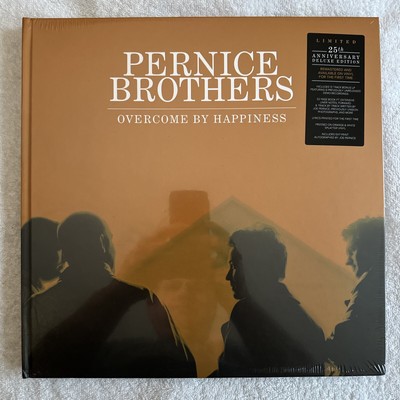 Pernice Brothers Overcome by Happiness 25th Anniversary Deluxe Edition Hardback