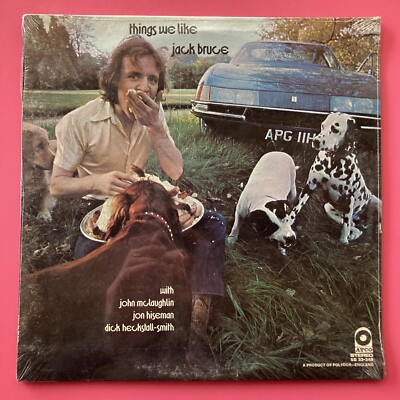 Jack Bruce - Things We Like LP SEALED Vinyl Jazz Rock Fusion 1971 Atco US Cream