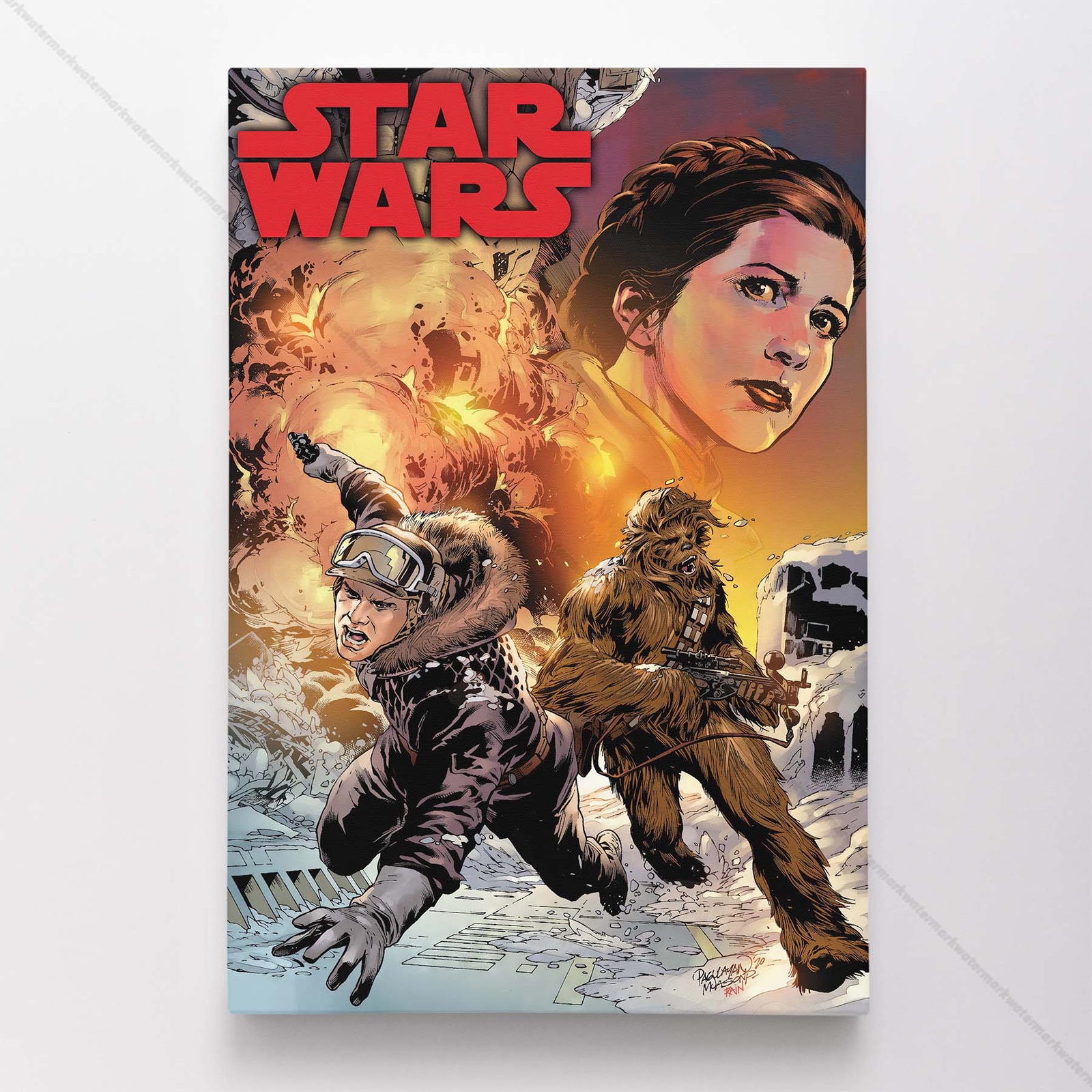 Star Wars Poster Canvas Vol 3 #30 Movie Comic Book Art Print