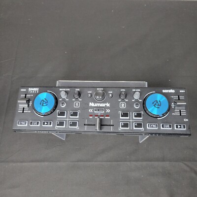 Numark DJ2GO2 Touch Pocket DJ Controller with Touch-Capacitive Jog Wheels