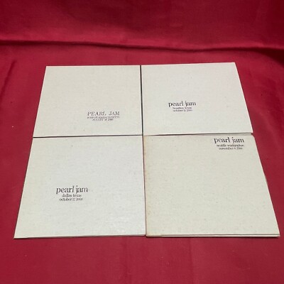 PEARL JAM 2000 OFFICIAL BOOTLEG LOT 3 X 2CD & 1 X 3CD #44/57/58/72