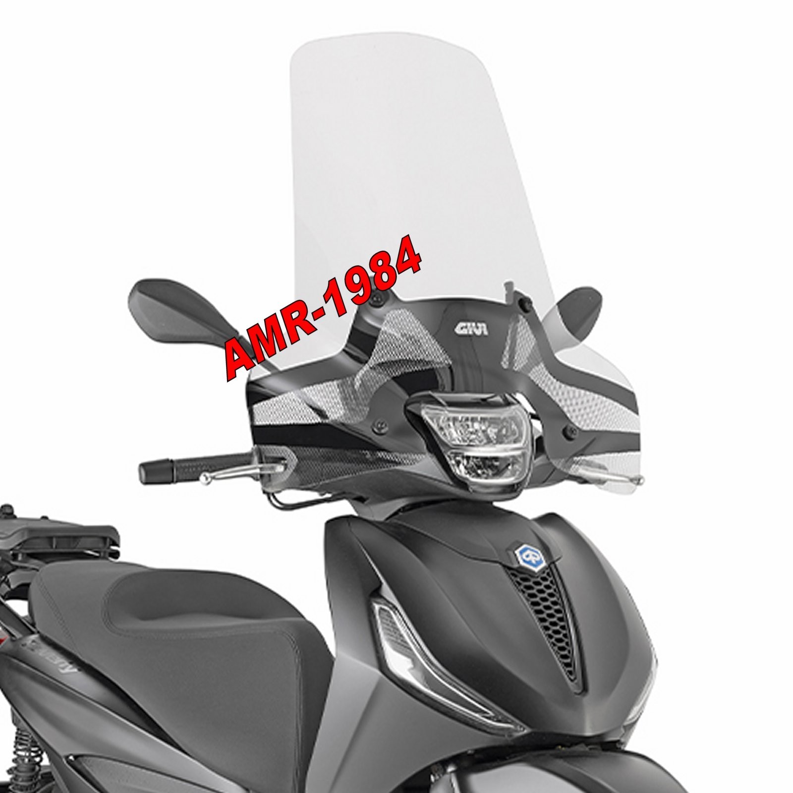 PARABREZZA COMPLETO PIAGGIO BEVERLY 300 310 400 HPE 21 - 24 GIVI 5621A + A5616A
