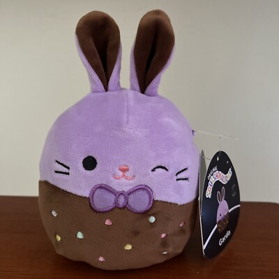 Squishmallow SELECT Garda The Chocolate Easter Bunny 5 inch Rabbit NWT FREE SHIP