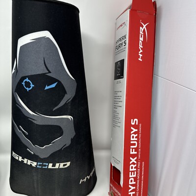 NEW Shroud HyperX Fury S Pro Gaming Mouse Pad, Limited Edition Rare (from 2018)