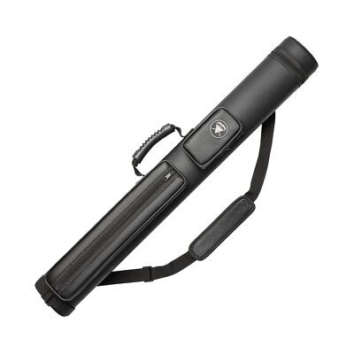 Adhafera Pool Cue Case, 2 X 2 Hard Snooker Cue Case, Made of Faux Leather Poo...