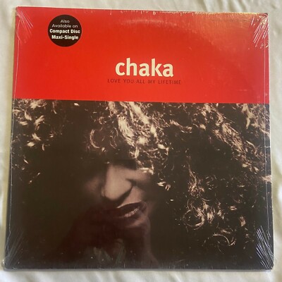 New 1992 Vinyl Record 90's LP Chaka Khan Love You All My Lifetime Love & Kisses