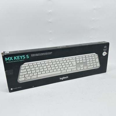 Logitech MX Keys S - Hellgrau, Spanisches QWERTY-Layout