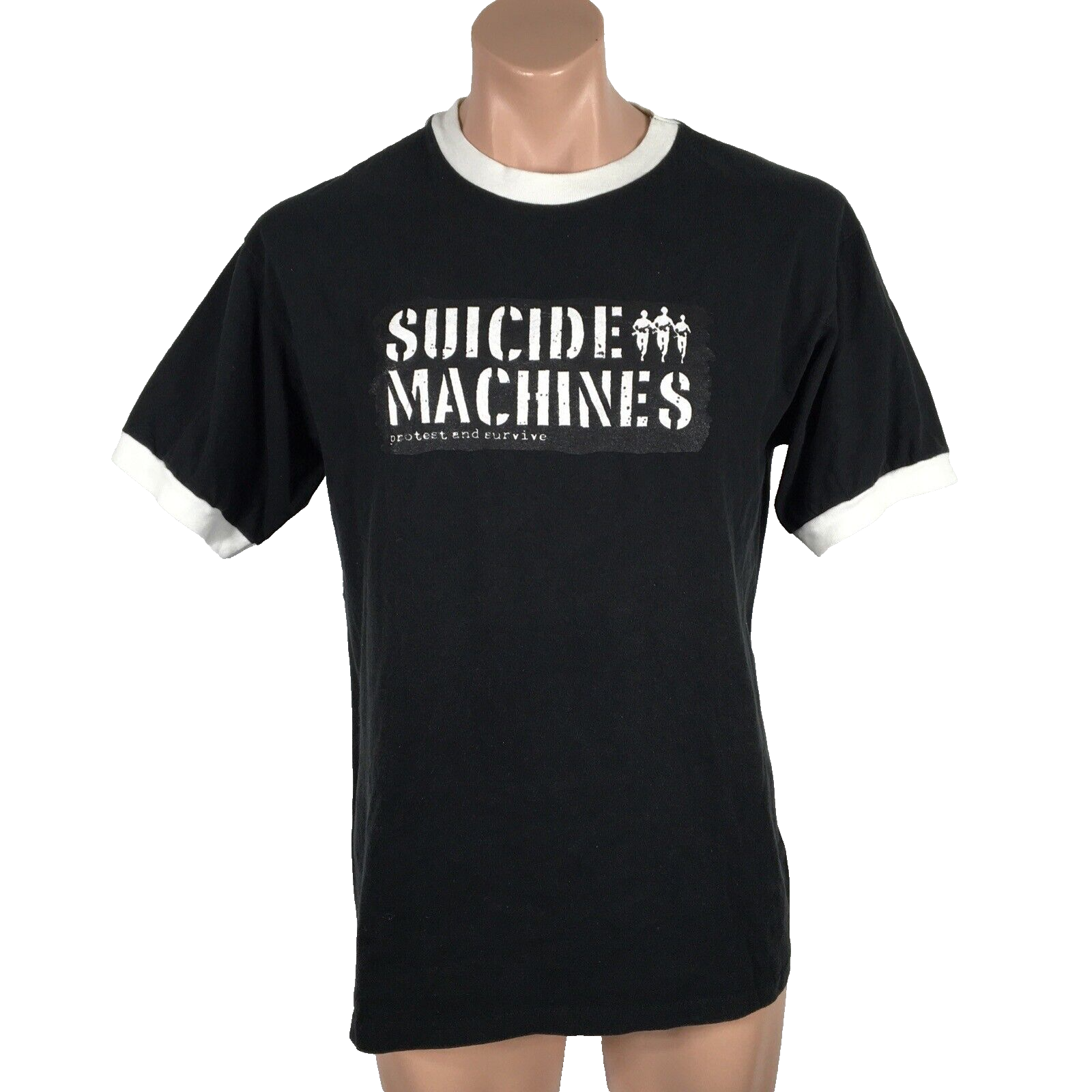THE SUICIDE MACHINES バンドＴシャツ Ｌ The Suicide Machines shirt, remake double sided shirt | eBay