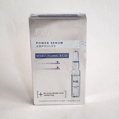 Babor Hyaluronic Acid Power Serum Ampoules 7 Ampulen .06 each