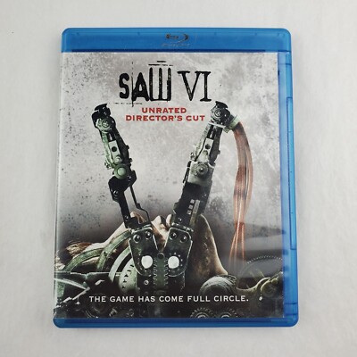 SAW VI  (BLU-RAY) UNRATED DIRECTOR'S CUT NO DIGITAL 