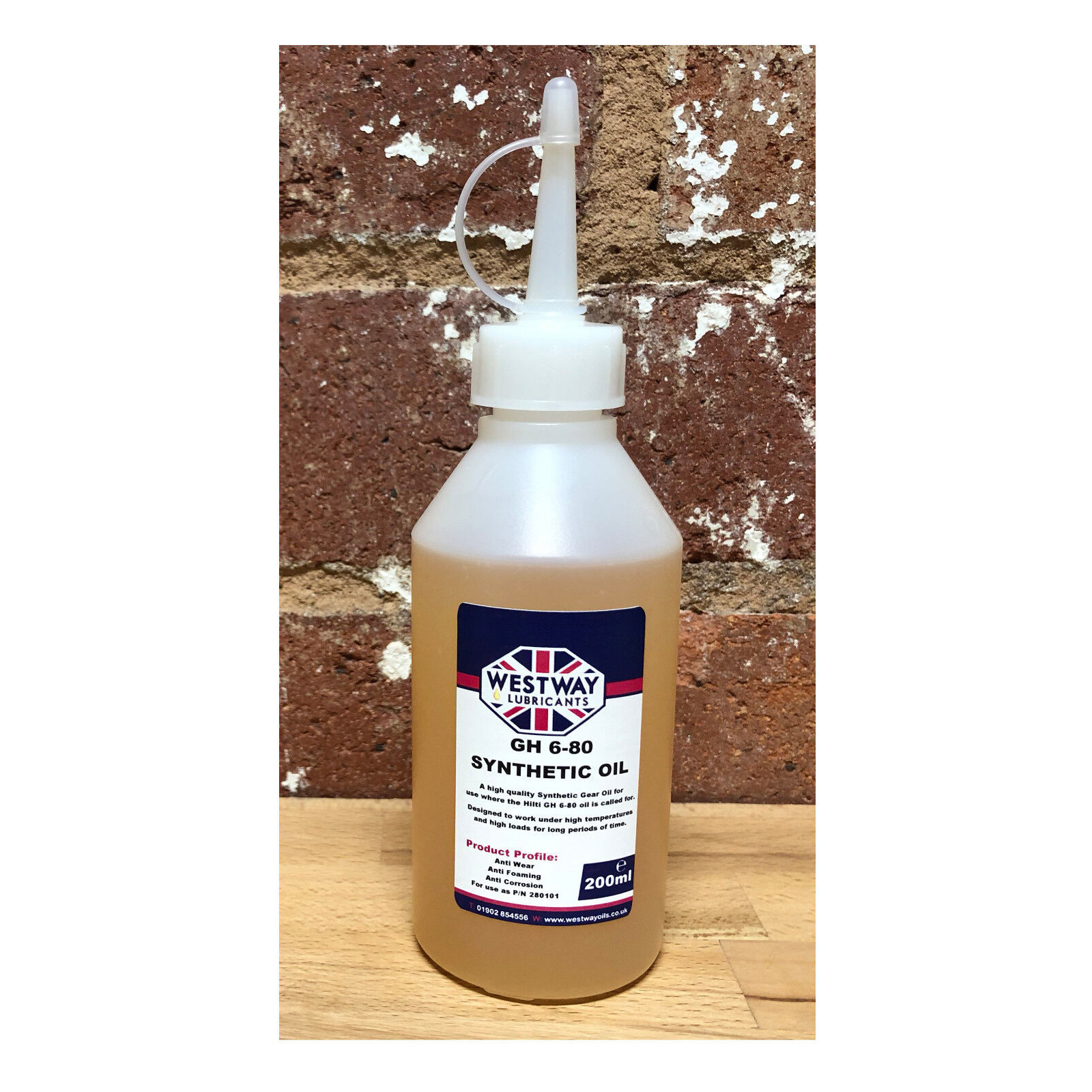 200ml GH 6-80 Gear Oil Suitable for Hilti P/N 280101 200ml GH 6-80 Gear Oil Suitable for Hilti P/N 280101
