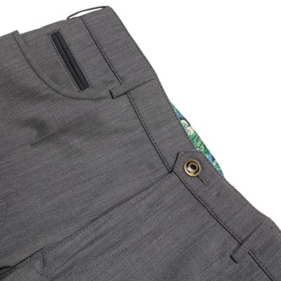 Meyer NWT 5 Pocket Jean Cut Pants Size 36 x 34 US Arizona Solid Gray Wool Blend
