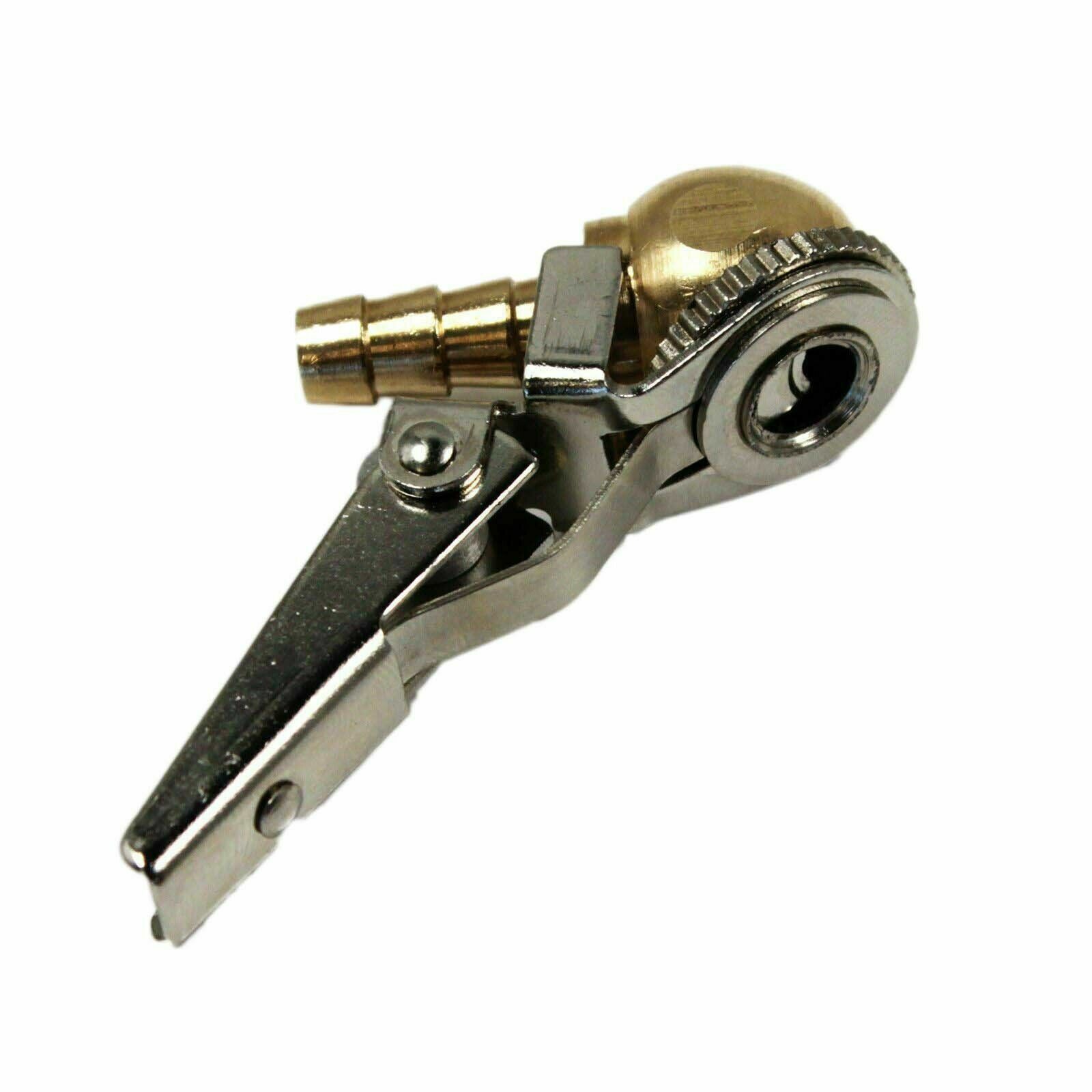 CAR TRUCK TIRE TYRE INFLATOR VALVE CONNECTOR AIR CHUCK BRASS 8MM PUMP
