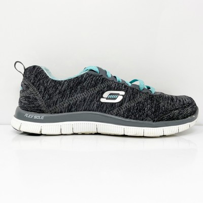 

Женские кроссовки Skechers Flex Appeal 12074, черные кроссовки, размер 8,5, Черный, Flex Appeal