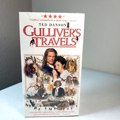 Gullivers Travels VHS 2 Tape Set Ted Danson Mary Steenburgen Ned Beatty NEW