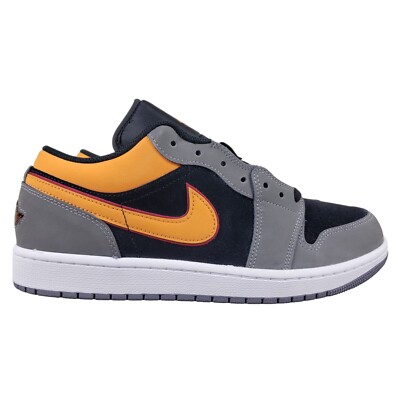 Air Jordan 1 Low SE Mens Size 11 FN7308-008 Light Graphite Vivid Orange 2023 New
