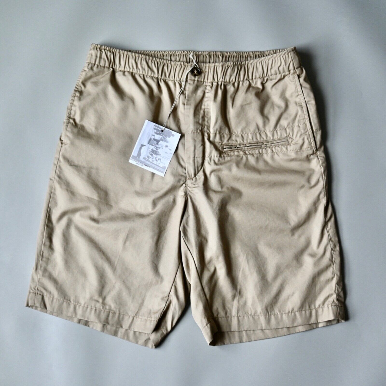 UNUSED, Engineered Garments, Ghurka Easy Shorts, Tan cotton, size L UNUSED, Engineered Garments, Ghurka Easy Shorts, Tan cotton, size L