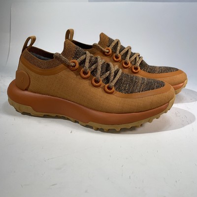 Allbirds Trail Runners SWT Womens Sz 8 Honey Rust Hiking Shoes Orange Sneakers