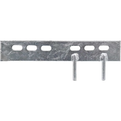 Metal Two Pin Gravel Board Cleat 150mm (3 Slots)