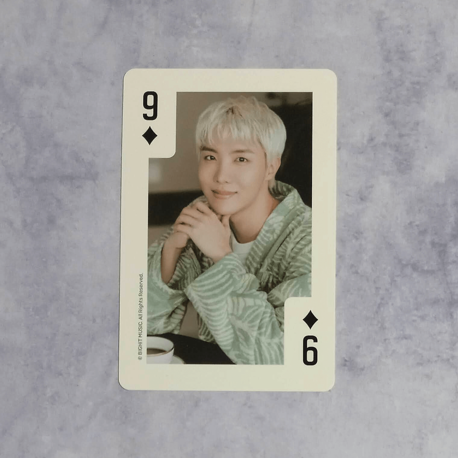 BTS Global Official Fanclub 9th Army Membership Kit Photo Card - J