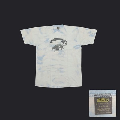 Vintage 1985 9AF Gunnery Meet Military Cloud Wash Tie Dye T Shirt Mens Large