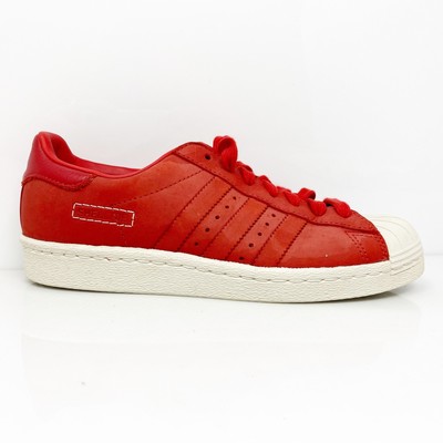 

Adidas Mens Superstar 80s CG6263 Красная повседневная обувь Кроссовки Размер 5, Красный, Superstar 80s