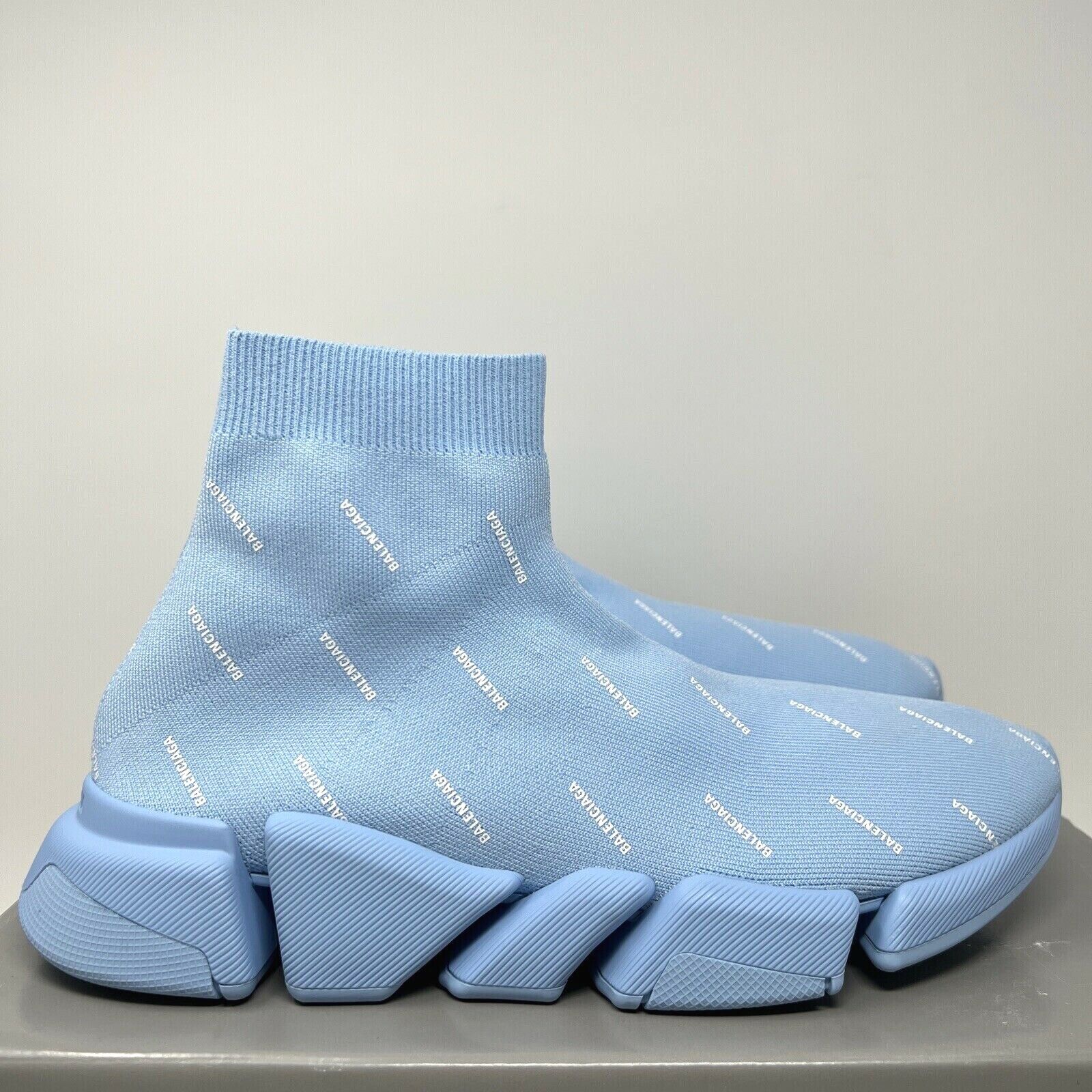 Balenciaga 2.0 Speed Allover Logo Men's Sneakers Size 44 EU Balenciaga 2.0 Speed Allover Logo Men's Sneakers Size 44 EU