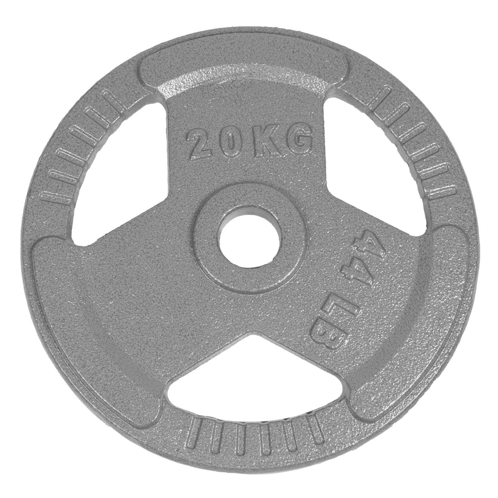 Cast Iron Olympic 2-inch Weight Plates Set , 2.5/5/10/25/35/45LB, PAIR - Grey