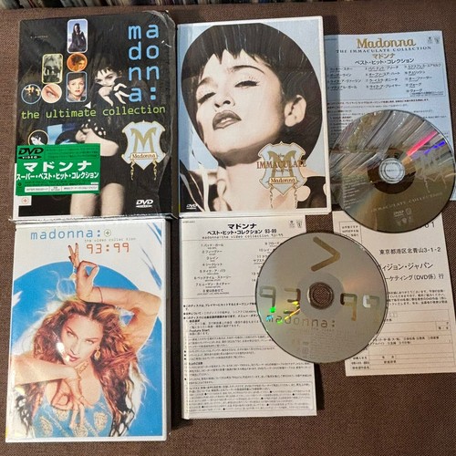 Madonna CD・DVDセット MADONNA The Ultimate Collection JAPAN 2 DVD BOX WPBR-90020~1