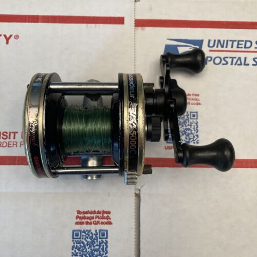 Original ABU GARCIA AMBASSADEUR 5000C Gold Baitcast Reel Original ABU GARCIA AMBASSADEUR 5000C Gold Baitcast Reel