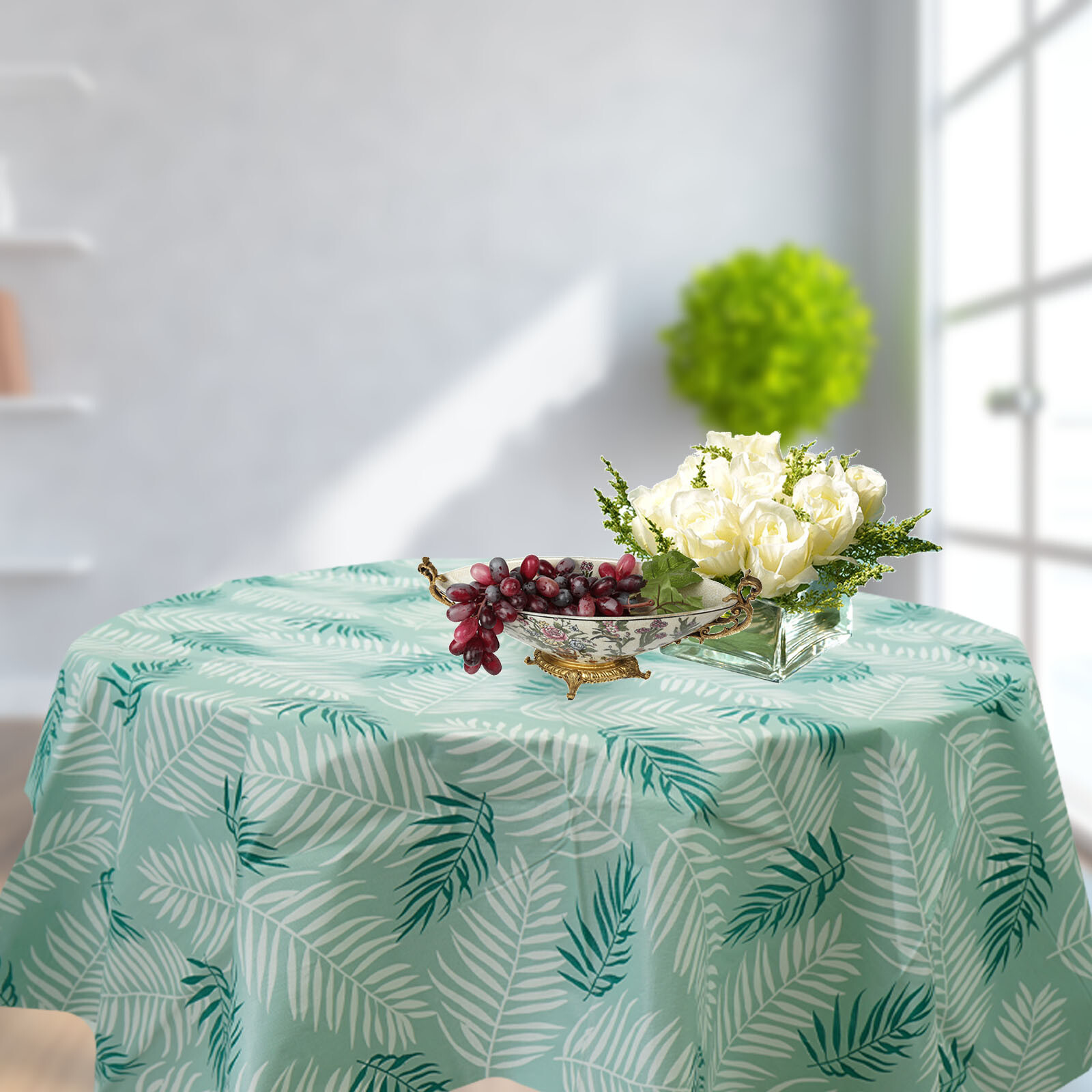 For Kitchen With Waterproof Flannel Back