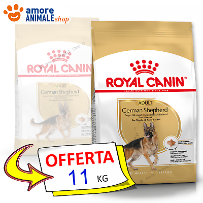 Royal Canin Dog → Adult, PASTORE TEDESCO - 11 kg - Crocchette Cane, Per Cani