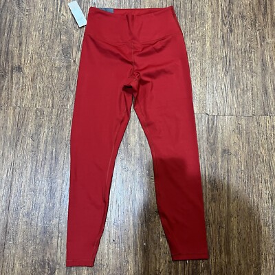 Banana Republic Womens Small Red High Rise 7/8 Length Legging Nwt $69.99