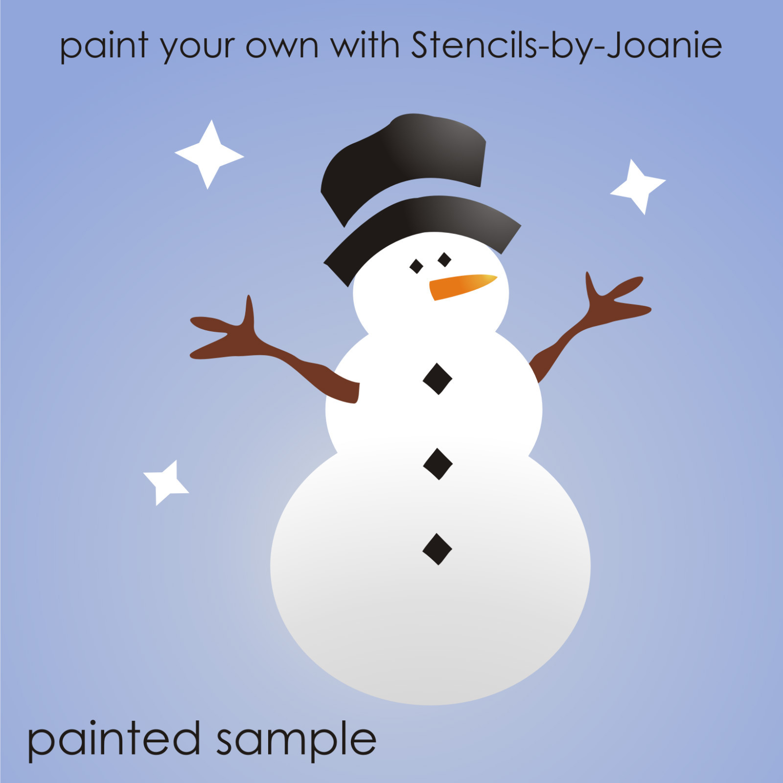 stencil-5-frosty-snowman-hat-snowflake-winter-primitive-christmas-diy-signs-ebay